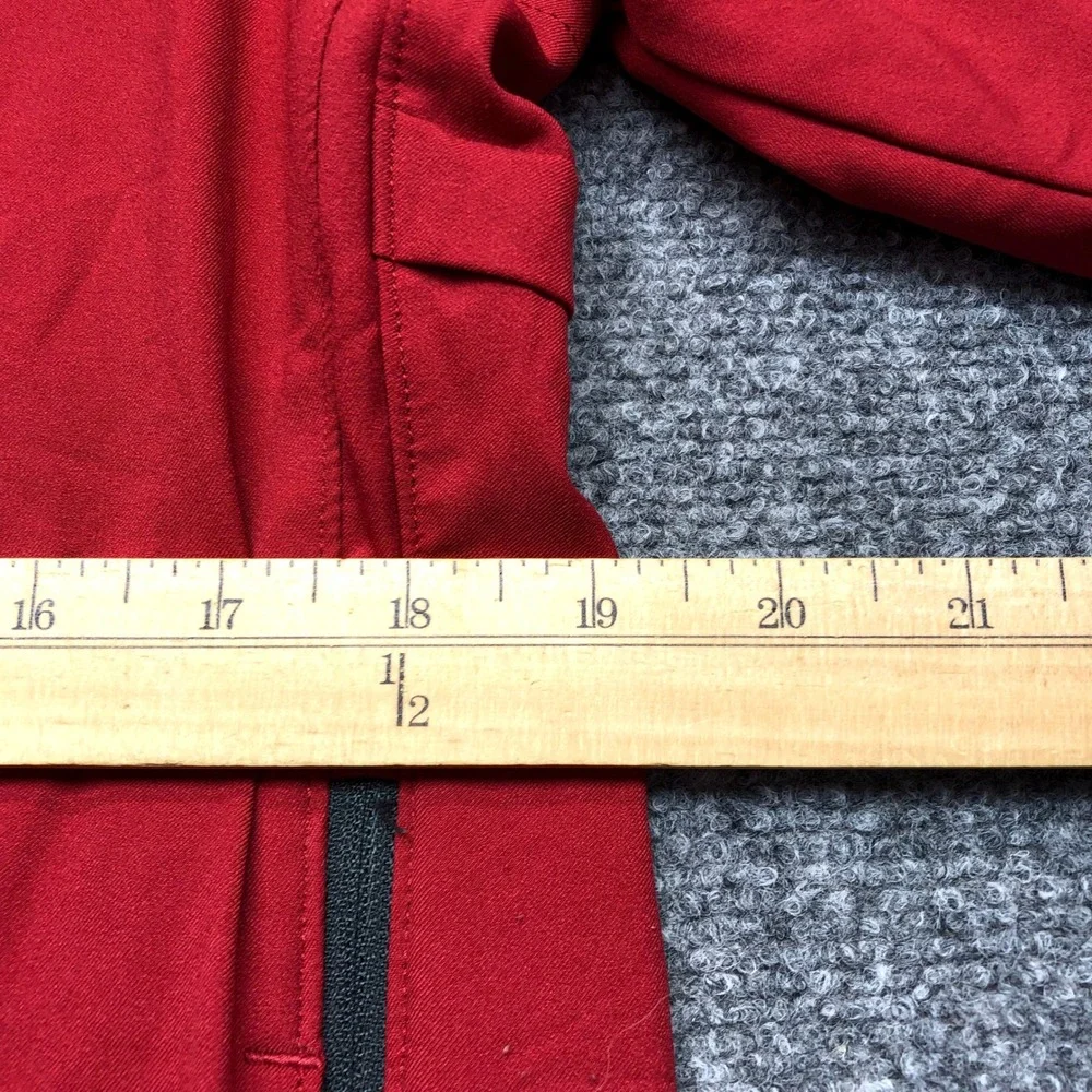 Nike Arkansas Razorbacks Full Zip Jacket Mens Small Red Athletic Windbreaker